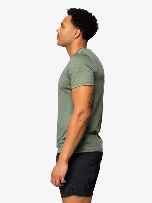 Koszulka męska 130 merino Devold Active Outline zielony r.XXL