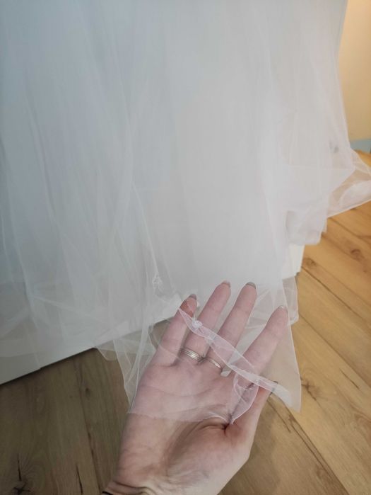 Suknia ślubna I 173cm wzrostu I rom. M/L szyta na miarę