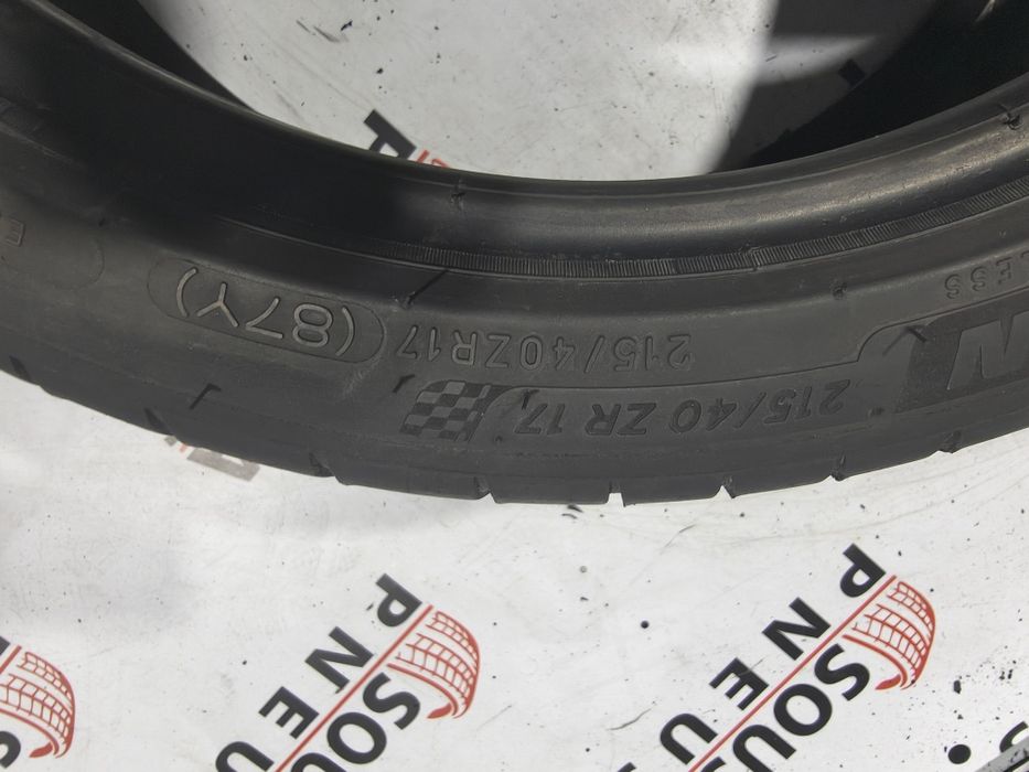 2 pneus semi novos 215-40R17 Michelin - Oferta dos portes