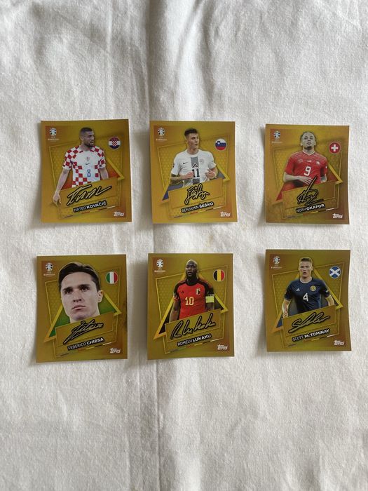Troco ou vendo cromos Euro 2024