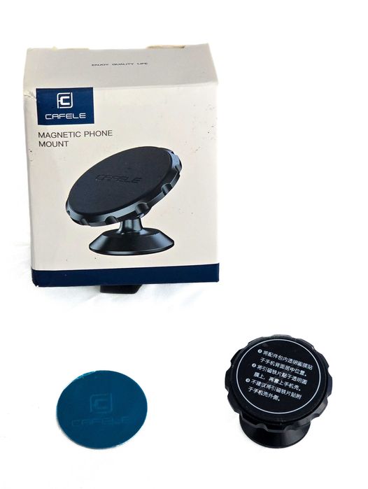 Suporte de telefone auto magnético 360º Cafele ***NOVO***
