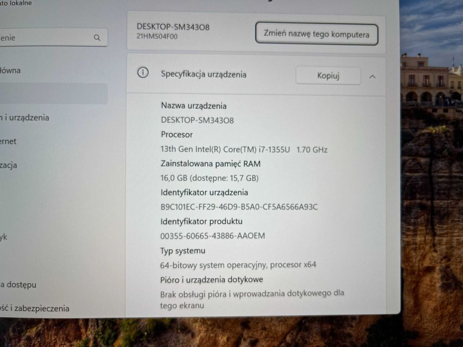 Lenovo ThinkPad X1 Carbon Gen 11 i7-1355U 16GB 512 SSD OLED W11P FV 23