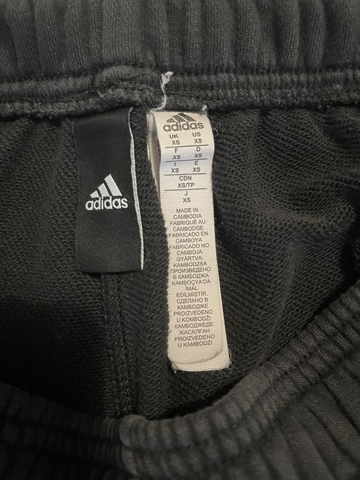 Calças Fato Treino Pretas Adidas