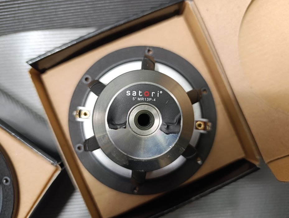 2szt  Satori mr13p-4 SB Acoustics głośniki średniotonowe