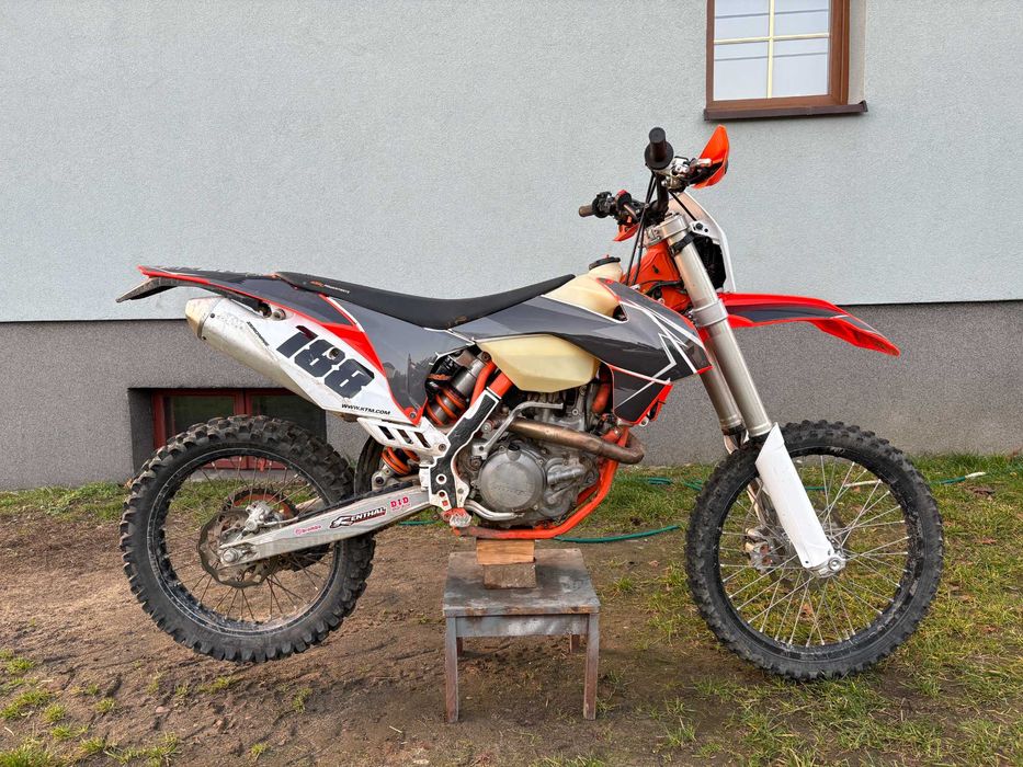 Ktm exc450 bez możliwości rejestracji
