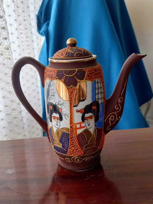 Serviço de café japonês