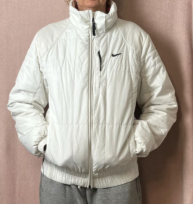 #Nike kurtka biała sportowa