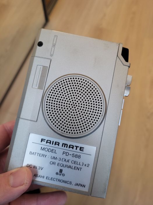 Walkman na kasety Fair Mate PD 588 Japonia vintage plus słuchawki