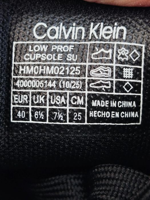 Buty Calvin Klein Low Prof Cupsole Su