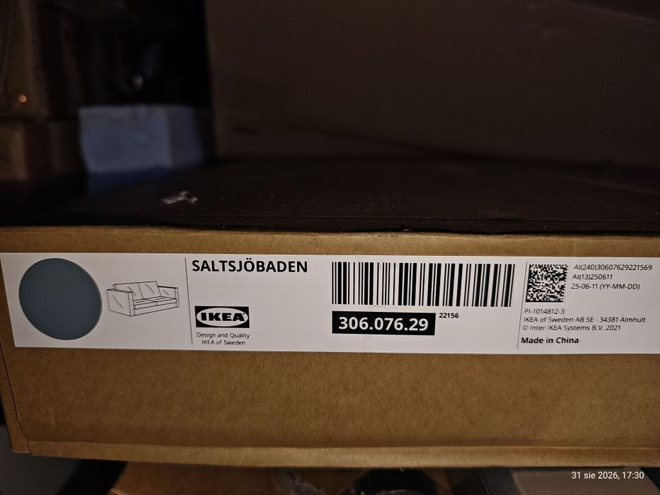Kanapa,Sofa Ikea saltsjobaden deuosobowa