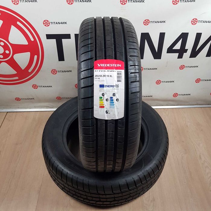+4шт НОВІ Шини літні 255/55 R19 Vredestein ULTRAC SATIN Літо Р19 колеса гума