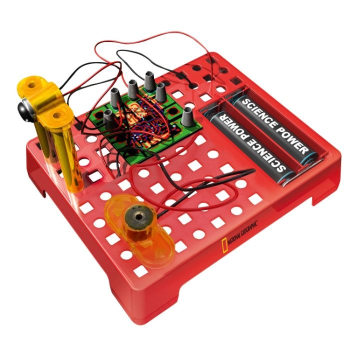 National Geographic "The Reflex Barrier and The Hot Wire" Building Set