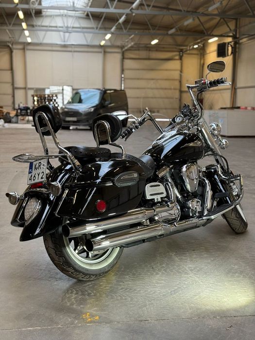 Yamaha XV PIEKNA YAMAHA XV1700 nowe sprzęgło, opony, akumulator i wiele innych.