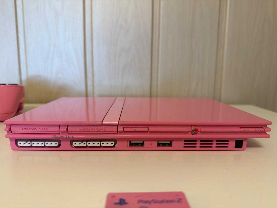 Różowa konsola PlayStation 2 (Pink Edition) w stanie idealnym!