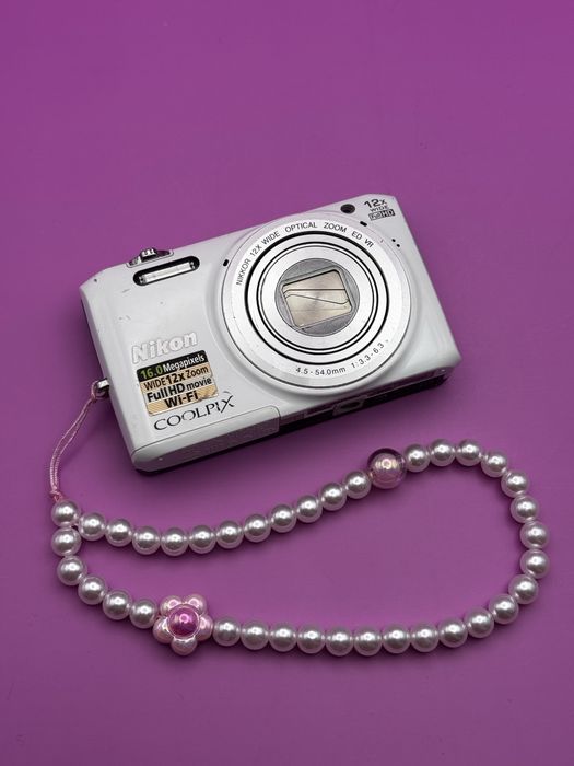 Aparat Nikon Coolpix S6800 WiFi digicam  piekne fotki vintage  s2000