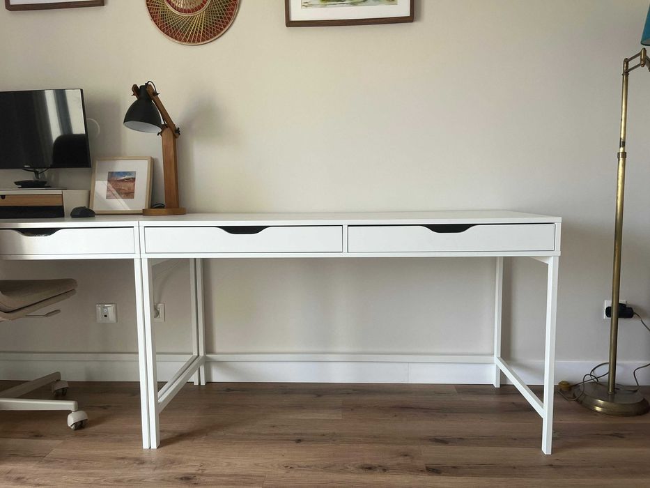 Secretárias IKEA ALEX Brancas – 70 €/un. ou 120 € as duas
