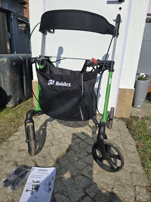 Ambona chodzik rollator balkonik  podpórka inwalidzka.Lekki aluminiowy