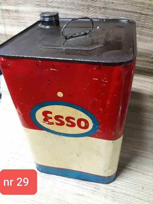 Latas óleo antigas