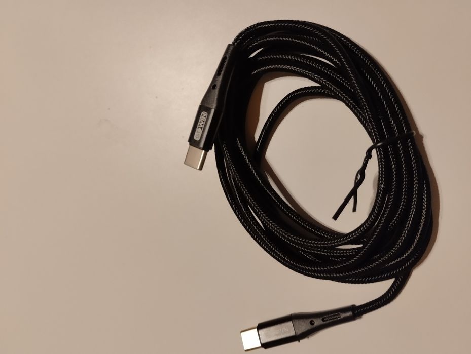 Kabel typu C x2 długość 2 m 60 w