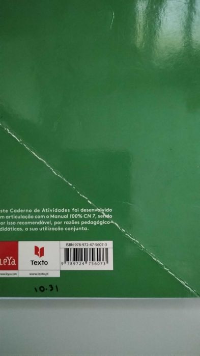 100% CN - Ciências Naturais 7 Ano- Caderno de atividades