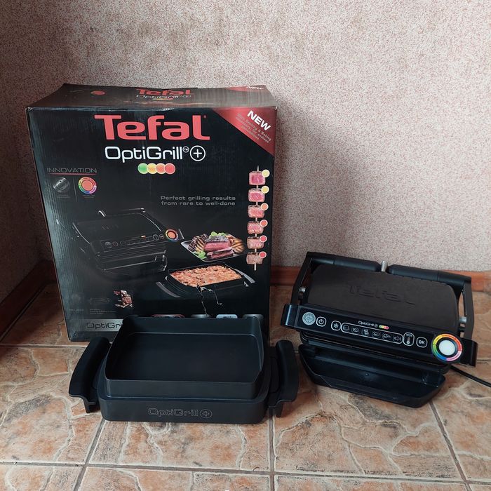 Tefal грильOptiGrill тефаль електрогриль форма насадка для запікання