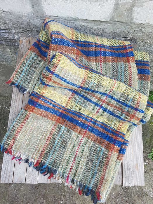 Вовняний плед вінтажний Англія