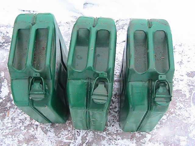 Канистра металлическая 20 л СССР