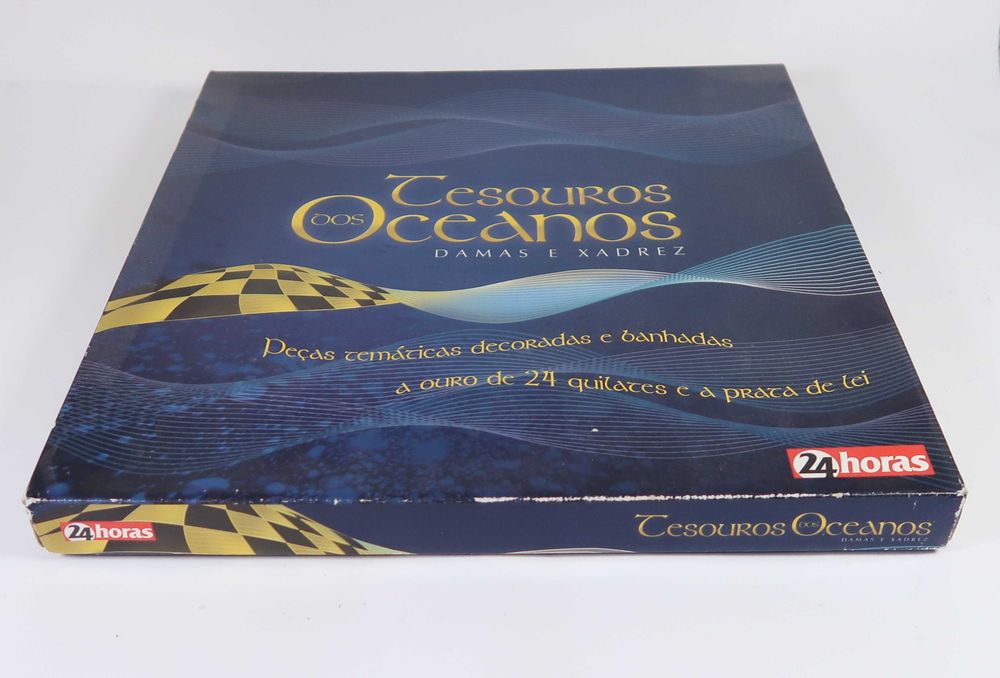 Jogo Xadrez e Damas Tesouro dos Oceanos