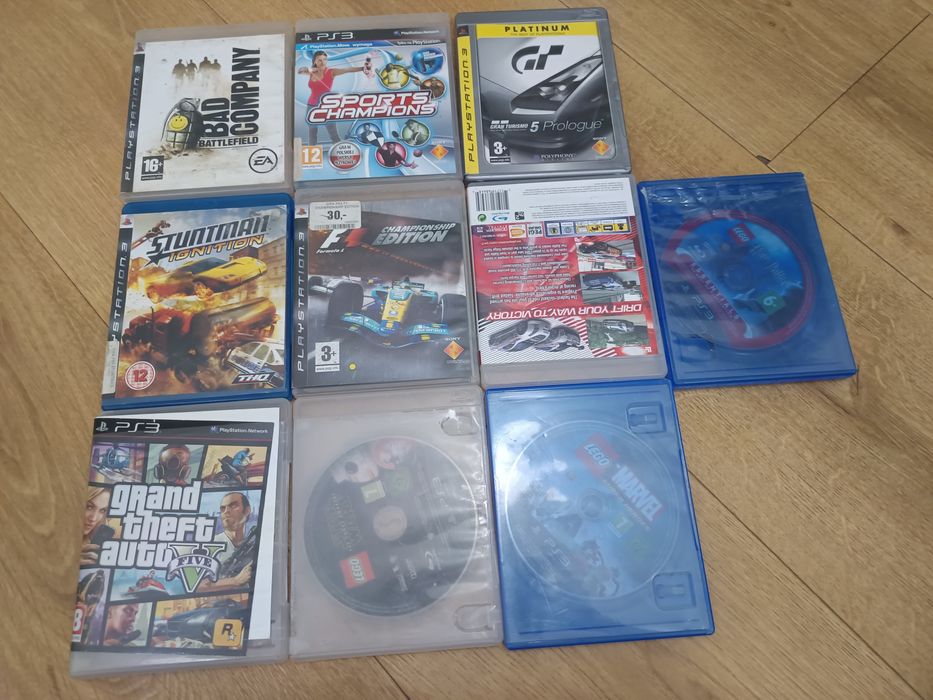 Zestaw 7  gier PS3