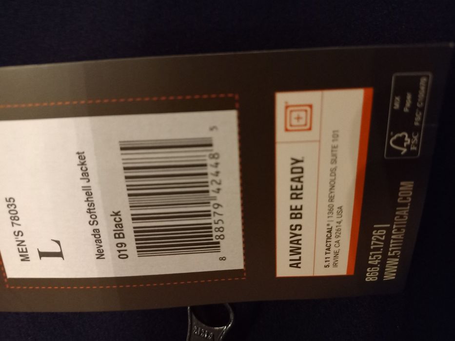 Куртка демісезонна тактична 5:11