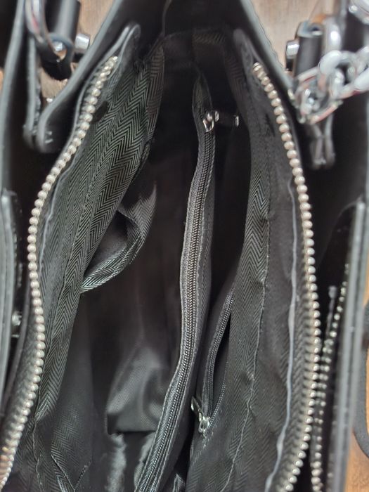 Сумка лакова чорна нова