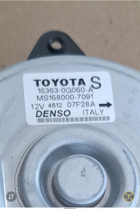 Denso Toyota Wentylator Chlodnicy