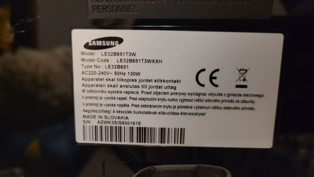Telewizor Samsung 32  całe Full HD 100 Hz