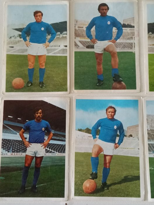 Cromos antigos  C.F. Belenenses, época 1970/71
