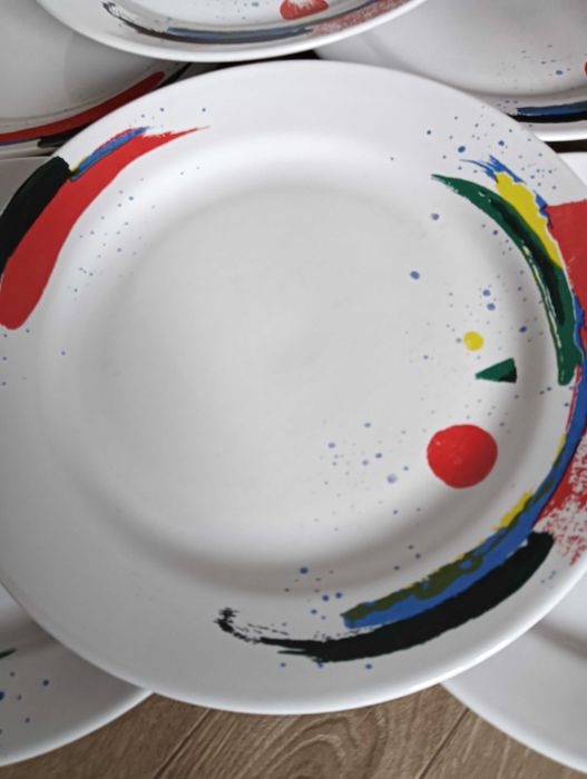 Talerz ceramiczny zestaw 6st obiadowy Tułowice