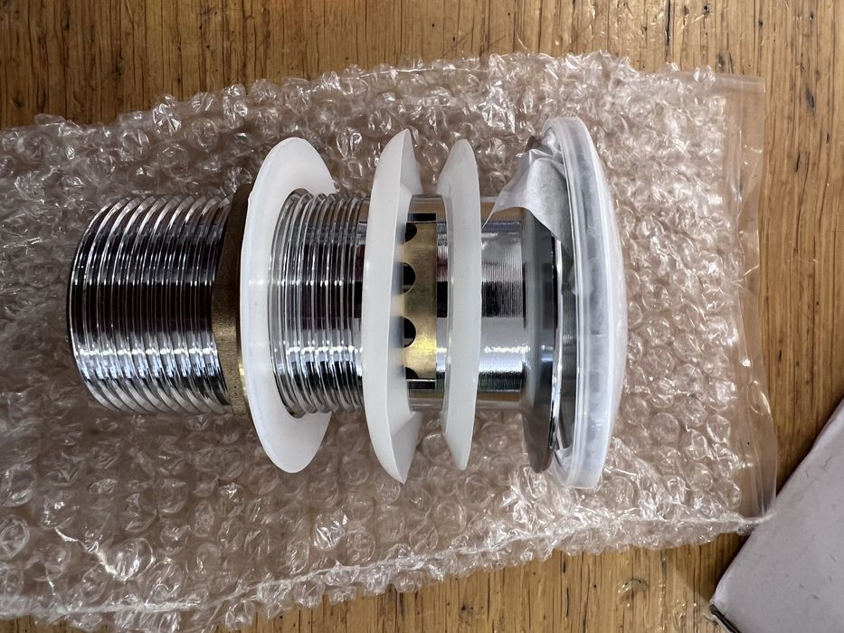 Conjunto 3 Válvula clic clac lavatório / bidé - NOVO