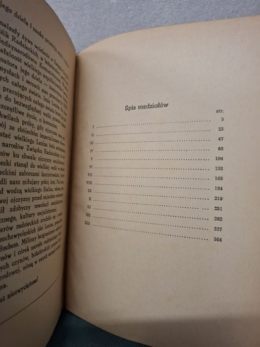 Lenin życie działalność 1949
