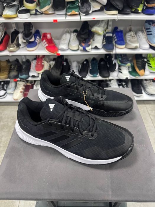 ОРИГІНАЛ 100% Кросівки Adidas Gamecourt 2.0 Tennis Shoes Black IG9567 48