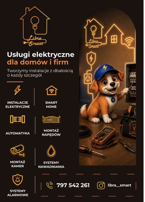 Usługi Elektryczne – Libra Smart