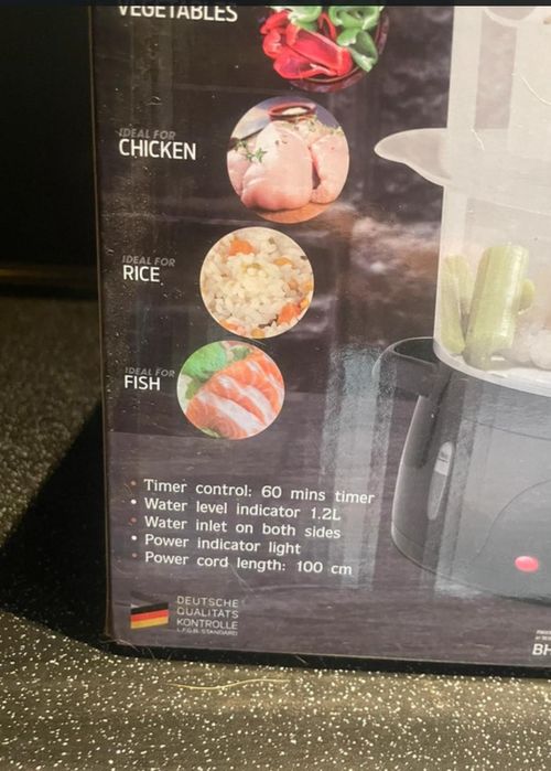 Nowy parowar BerlingerHaus BH-9378 6L 800W