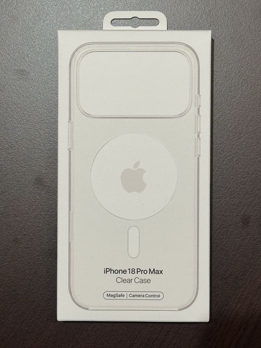 Чехол Apple Clear Case with Magsafe 18 Про / 18 Про Макс