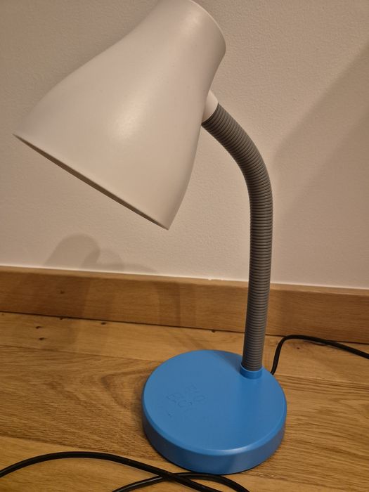 Lampka biurkowa dziecięca niebieska