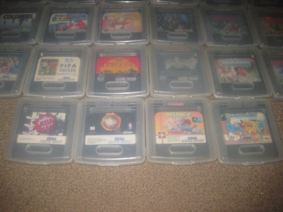 22 Jogos para a Sega Game Gear!