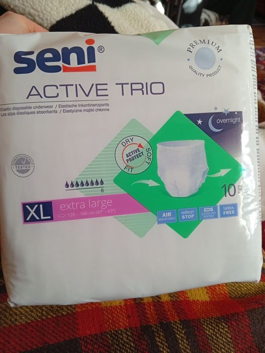 Pieluchomajtki pampersy XL  6 opakowań