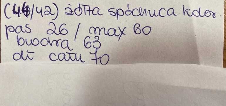 Xxl 44 42 midi na gumce spodnica neon wzory xxl +size