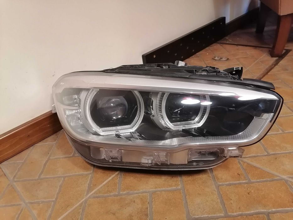 Farol Bmw serie 1 F20 f21 lci ótica óptica Led original full led