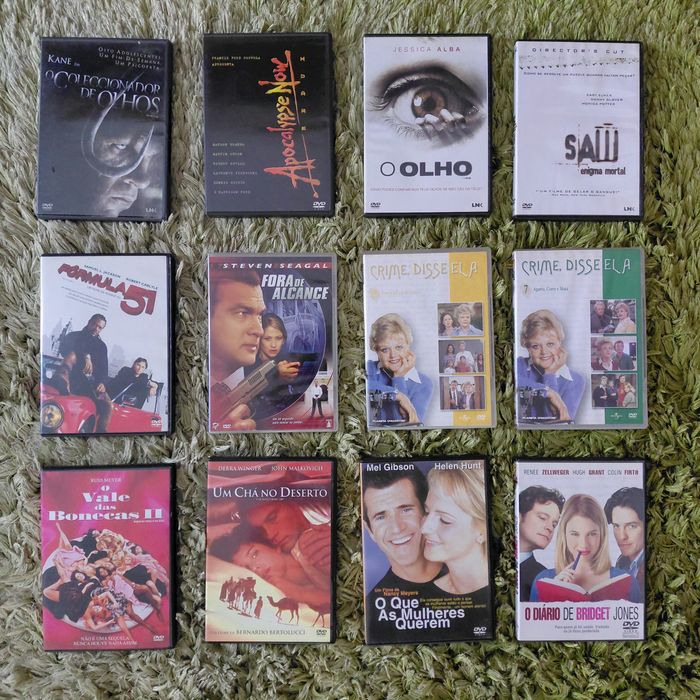 DVD's de filmes originais