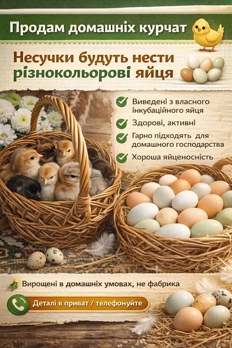 Курчата, курчата ..