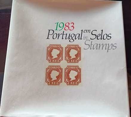 1º Livro Anual dos CTT "Portugal em Selos 1983" - 2ª Edição Rara NOVO