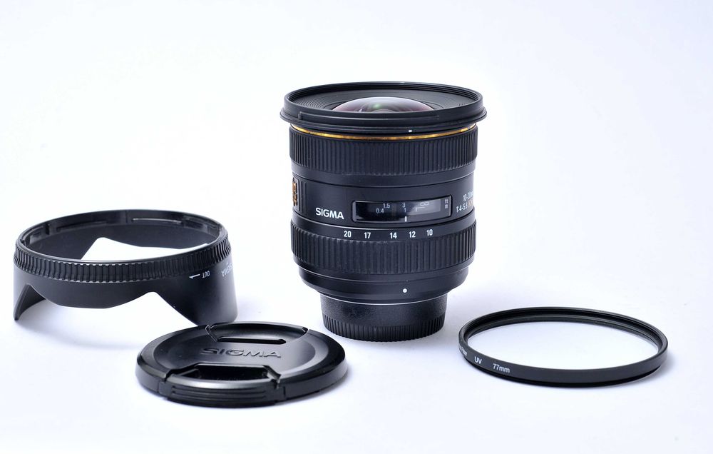 Sigma 10-20mm 4.5-5.6 Excelente estado, para Nikon DX